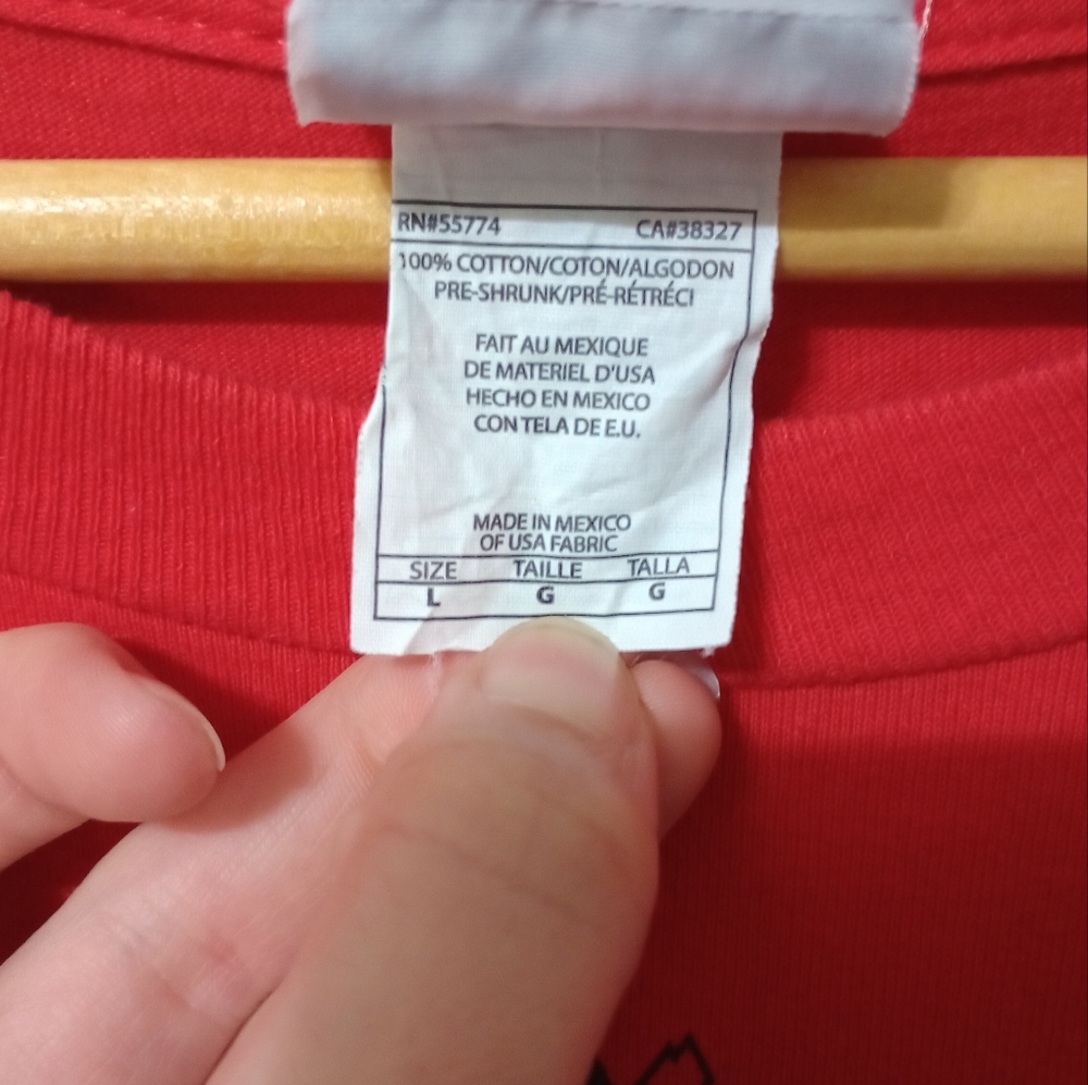 Majestic St Louis Cardinals T Shirt Long Sleeve Red Mens Size L Casual Sports - Picture 3 of 8
